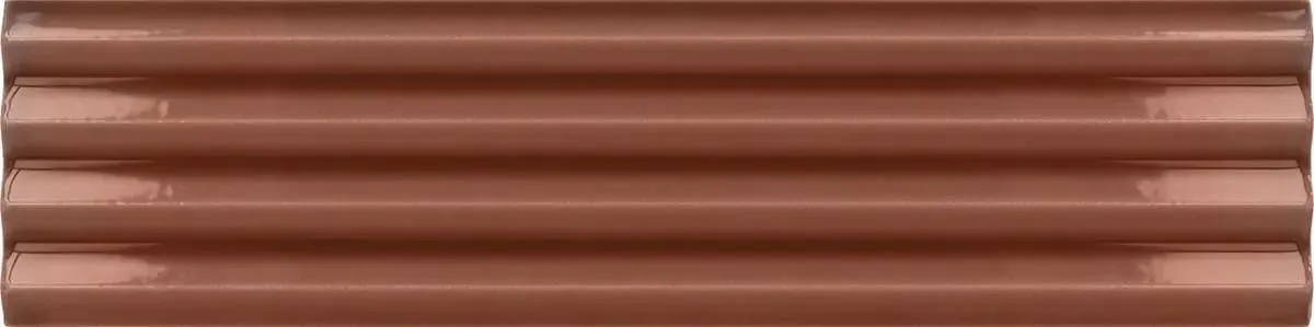 Costa Nova Praia Terra Glossy 2" x 8" (CON28480) 3D, Plain Wall Tile