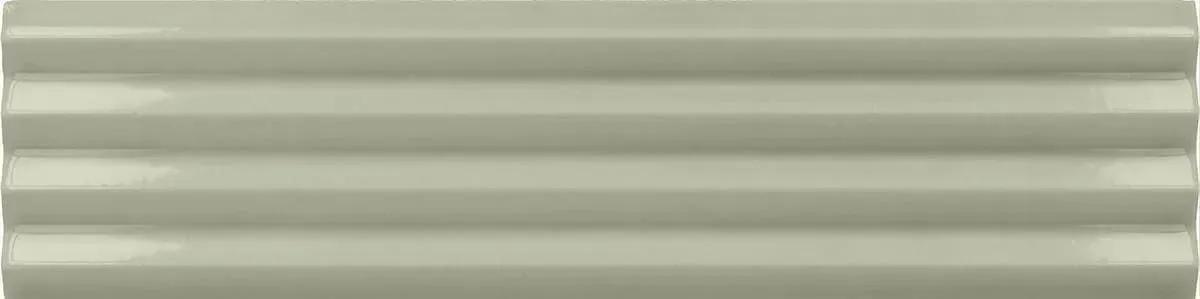 Costa Nova Praia Tansy Green Glossy 2" x 8" (CON28471) 3D, Plain Wall Tile
