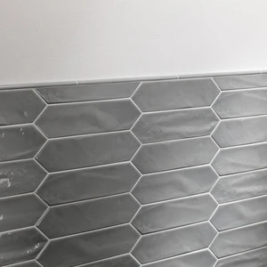 Image 2 of Crayons Smoke Glossy 3" x 12" (CRASMO0312P) Traditional Wall Tile sold at Floors & Baths Pro's
