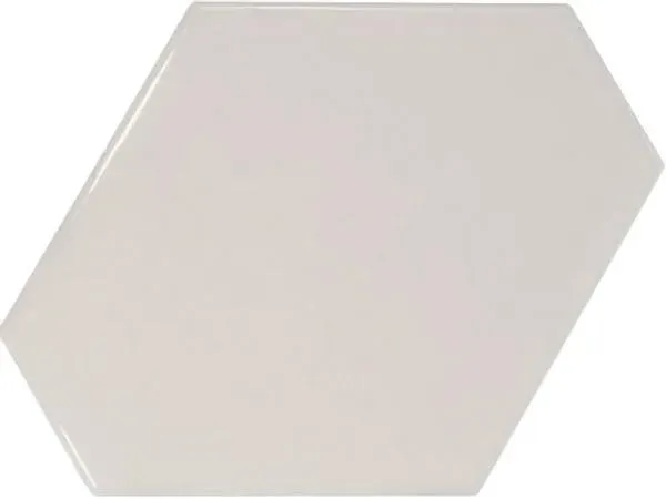 Scale Benzene Light Grey Glossy 4-1/2" x 5" (BE23828) Subway Wall Tile