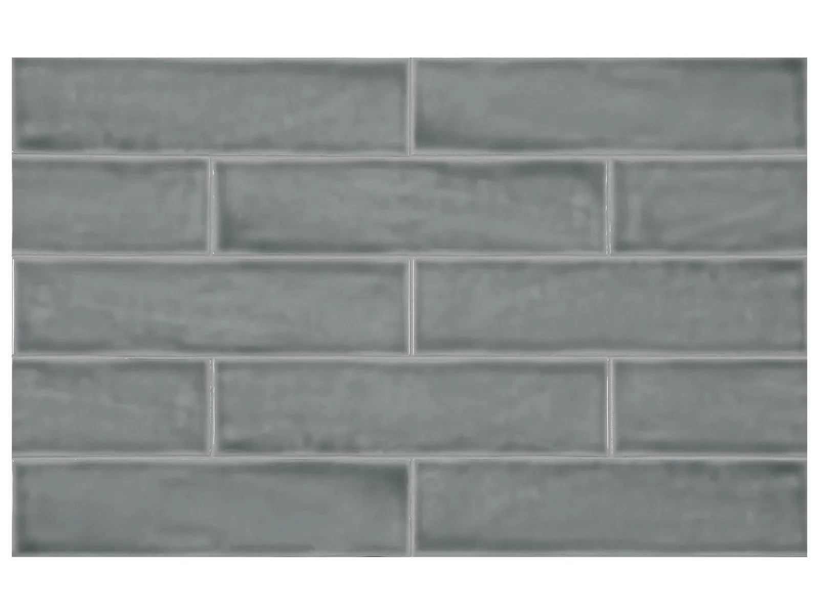 Anatolia Wall Tile Teramoda Charcoal Glossy 3" x 12" (4000-0249-0) Traditional Wall Tile