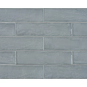  Array, 4" Anatolia Wall Tile Teramoda Sterling Glossy 3" x 12" (4000-0248-0) Traditional Wall Tile 