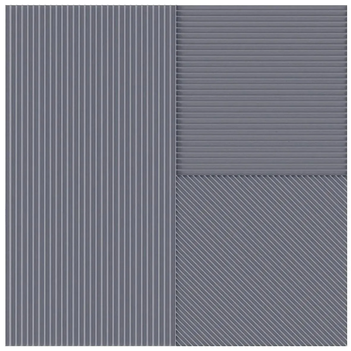 Lins Grey Matte 8" x 8" (LINGRE0808M) Traditional Wall Tile