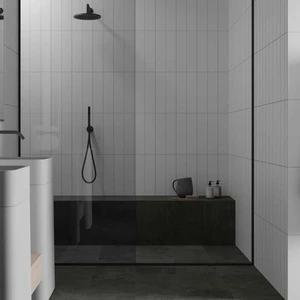 Image 2 of Purity Ice Matte 4" x 16" (4000-0293-0) Uniform Color Wall Tile sold at Floors & Baths Pro's