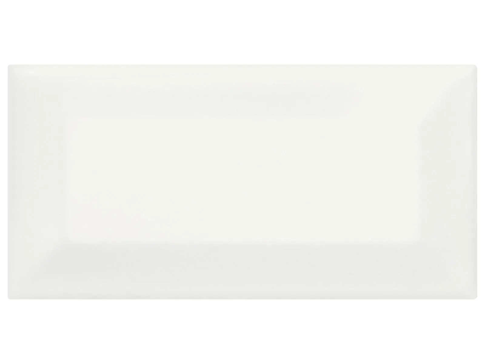 Anatolia Wall Tile Soho Canvas White Glossy 3" x 6" (4000-0161-1) Uniform Color Wall Tile