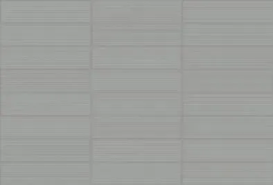 Geometra Charcoal Glossy Divide 3" x 12" (4000-0313-0) Glass Wall Tile