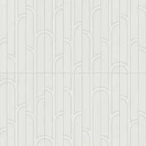  Rectangle Geometra Stone Glossy Ivy 3" x 12" (4000-0305-0) Glass Wall Tile 