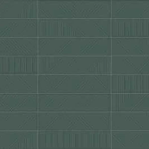 Geometra Emerald Glossy Maze 3" x 12" (4000-0301-0) Glass Wall Tile | Floors & Baths Pro's