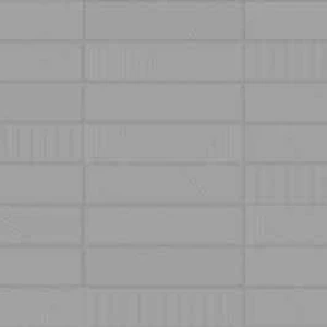 2/5"" X 8", 13" Geometra Charcoal Glossy Maze 3" x 12" (4000-0302-0) Glass Wall Tile