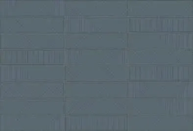 Geometra Ink Glossy Maze 3" x 12" (4000-0300-0) Glass Wall Tile