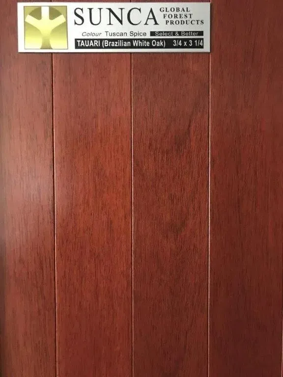 Tuscan Spice 3-1/4", 4" Solid Tauari Hardwood Flooring