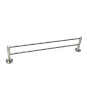 Image 2 of Double-Bar Round Towel Rack sold at Floors & Baths Pro's