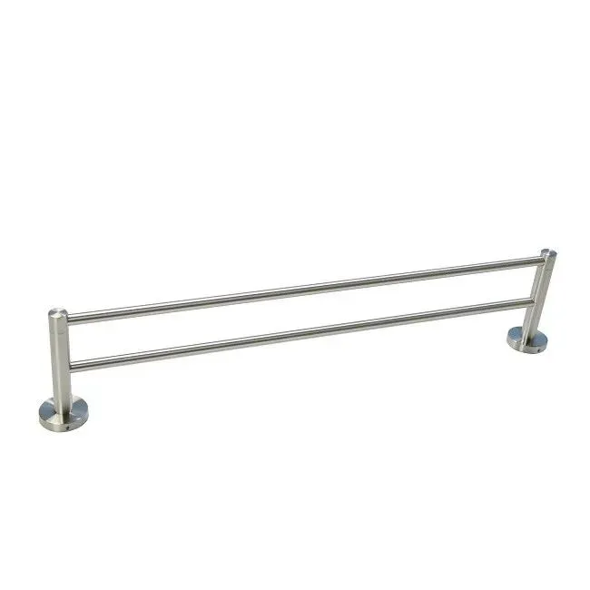 Double-Bar Round Towel Rack