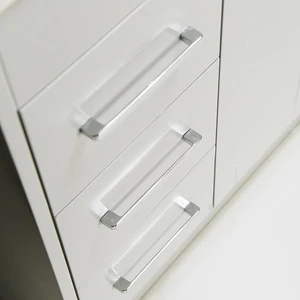 Image 5 of 36" Shaker door style Gray Vanity with Ceramic Top sold at Floors & Baths Pro's