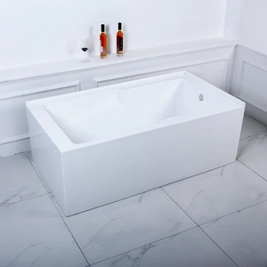 Image 4 of 60" x 32" 2-Sided Rectangular Corner Bathtub sold at Floors & Baths Pro's