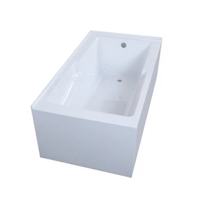 Image 5 of 60" x 32" 2-Sided Rectangular Corner Bathtub sold at Floors & Baths Pro's