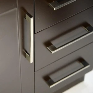 Image 3 of 30" Shaker Style Espresso Vanity with Stone Top sold at Floors & Baths Pro's