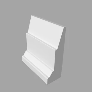 Image 2 of 3 1/4" Bevel Step BB Casing (8 feet) sold at Floors & Baths Pro's