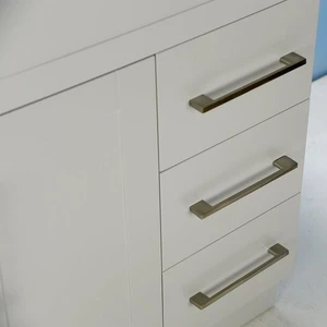 Image 3 of 36" Shaker Style Grey Vanity with Stone Top sold at Floors & Baths Pro's