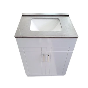 24" White Vanity | Floors & Baths Pro's