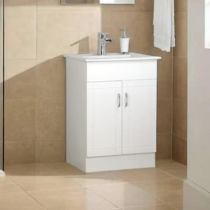 Image 2 of 24" White Vanity sold at Floors & Baths Pro's