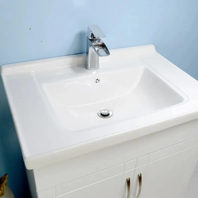 24" White Vanity