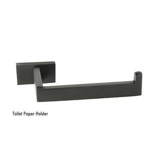 Image 3 of 3-Piece Bathroom Hardware Set (Black/Rose Gold) sold at Floors & Baths Pro's
