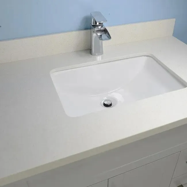 32" Shaker Style Grey Vanity with Stone Top