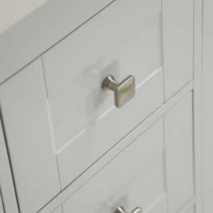 Image 3 of 60" European Style Grey Double-Sink Vanity with Stone Top sold at Floors & Baths Pro's