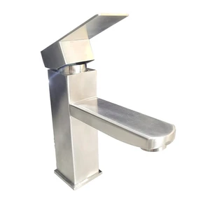  Single Hole Bathroom Sink Faucet in Brush Nickel 