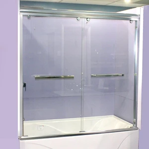 60" Framed Bathtub Shower Doors | Floors & Baths Pro's