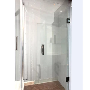  24" Frameless Pivoting Shower Door(10mm) 