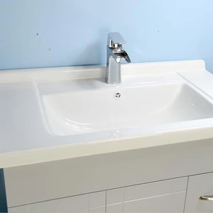 Image 3 of 36" Asher style Espresso Vanity with Ceramic Top sold at Floors & Baths Pro's