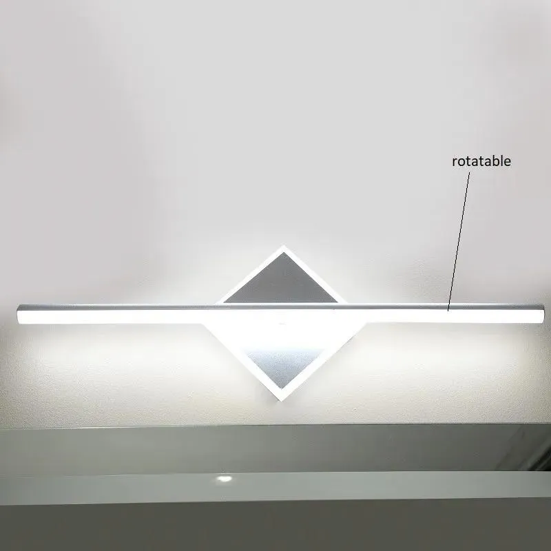 12W LED Vanity Light -Diamond Shape with Bar