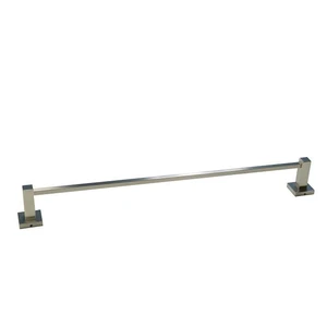 Image 2 of Single-Bar Square Base Towel Rack sold at Floors & Baths Pro's