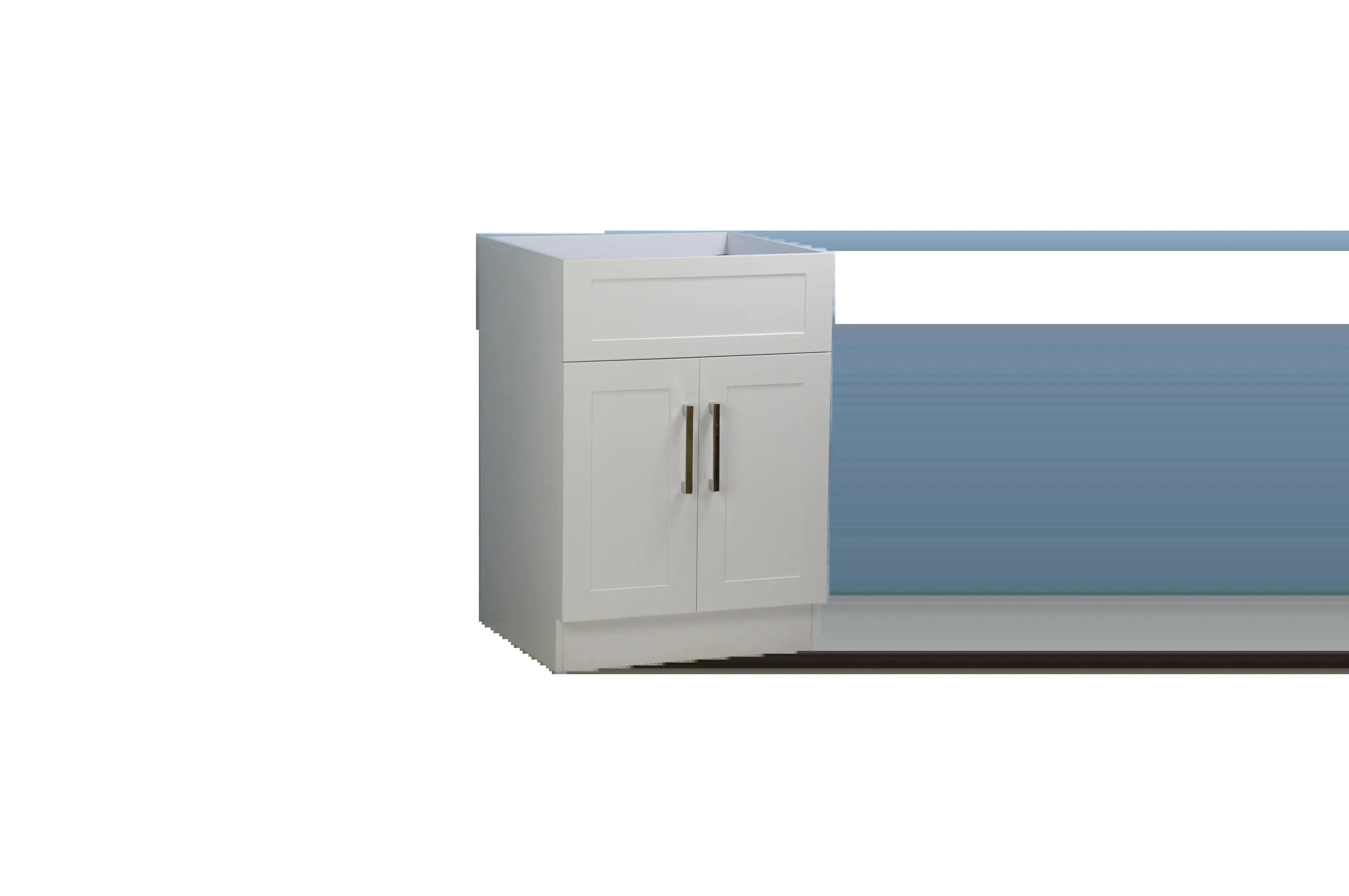 23" Grey Vanity (2 doors)