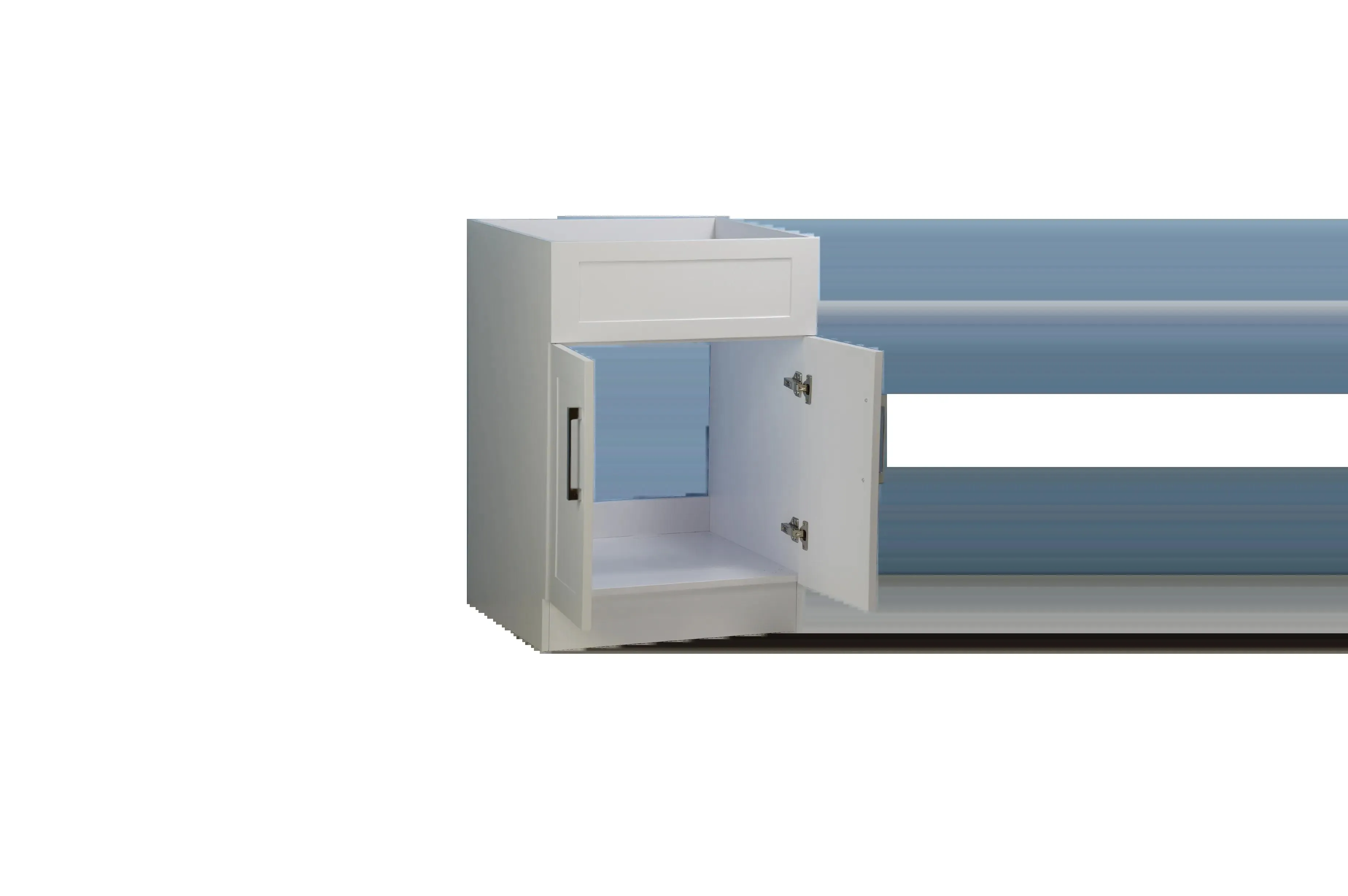 23" Grey Vanity (2 doors)