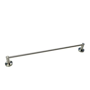 Image 2 of Single-Bar Round Base Towel Rack sold at Floors & Baths Pro's