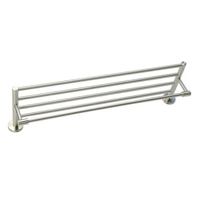 5-Bar Round Base Towel Shelf