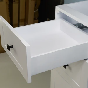 Image 3 of 16" White Vanity (3 drawers) sold at Floors & Baths Pro's