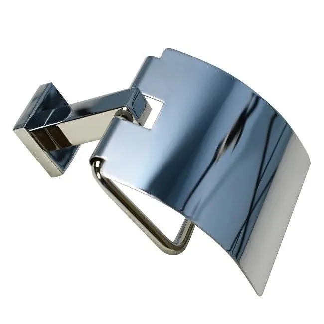 Covered Square Toilet Paper Holder