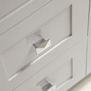 Image 3 of 42" Shaker Style Grey Vanity with Stone Top (2 drawers) sold at Floors & Baths Pro's