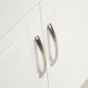 Image 3 of 32" White Vanity with Ceramic Top sold at Floors & Baths Pro's