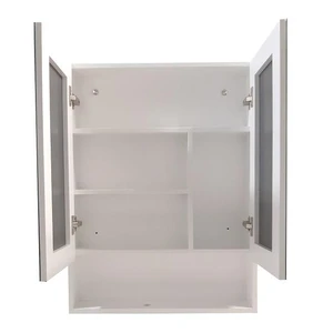 Image 2 of 30" White Medicine Cabinet with Mirror sold at Floors & Baths Pro's