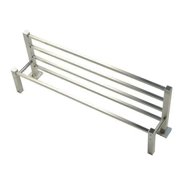 5-Bar Square Base Towel Shelf