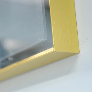 Image 2 of Gold Thick Full-framed Mirror (30" or 48") sold at Floors & Baths Pro's