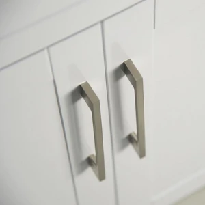 Image 2 of 24" White Bathroom Vanity with Stone Top sold at Floors & Baths Pro's