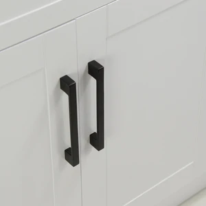 Image 5 of 60" Single-Sink White Vanity with Stone Top sold at Floors & Baths Pro's