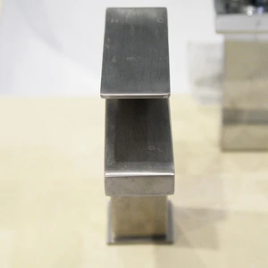 Image 2 of Square Single Hole Faucet (Brush Nickel) sold at Floors & Baths Pro's