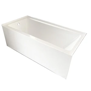  Vedeau Aquaseren 60" x 30" Non-slip Acrylic Bathtub in White 